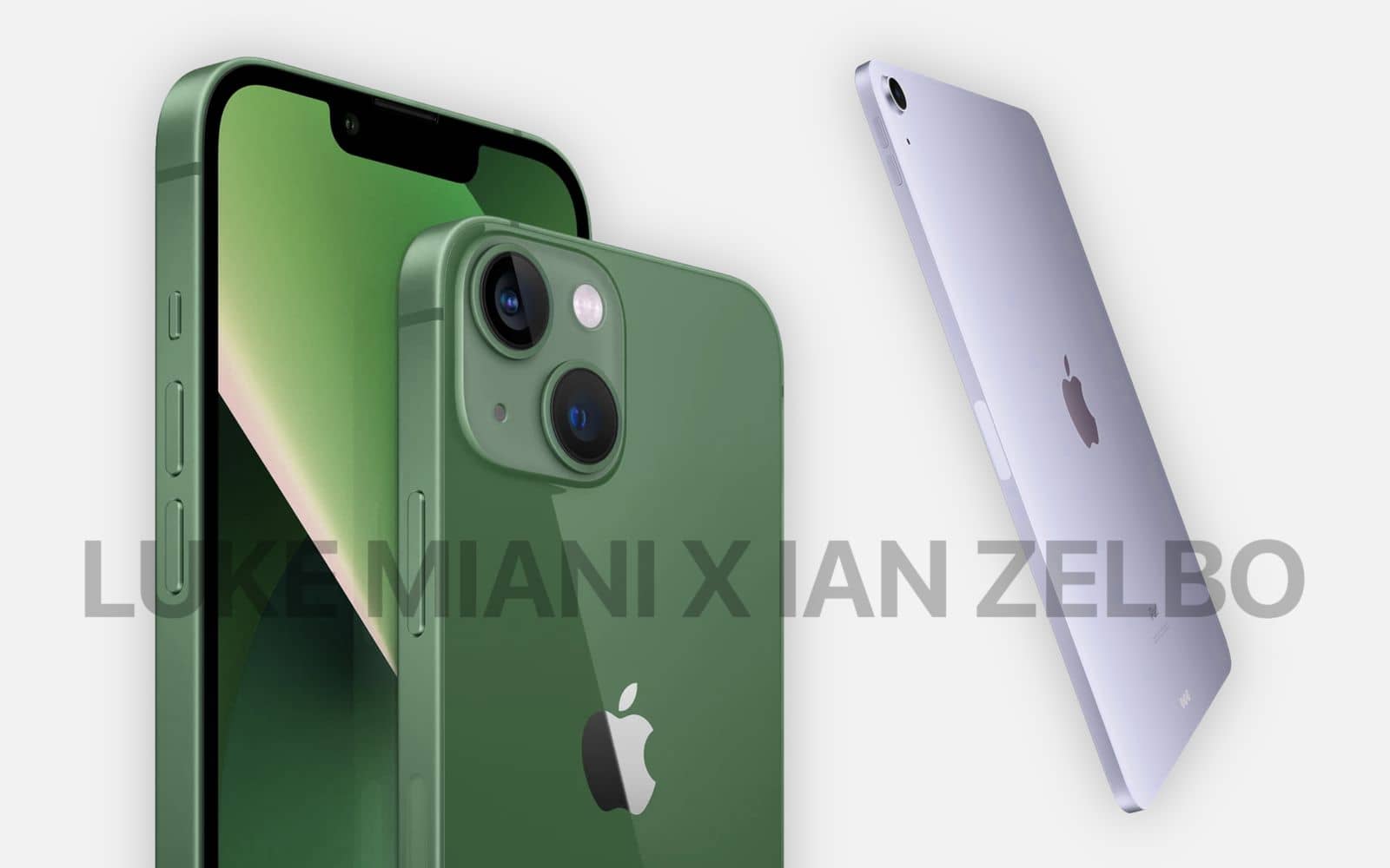 تسريبات : تخطط Apple لإطلاق لون أخضر جديد من iPhone 13 و iPhone 13 mini